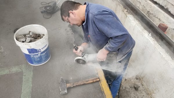 Découpe béton