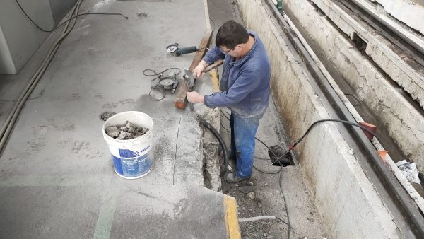 Cassure béton